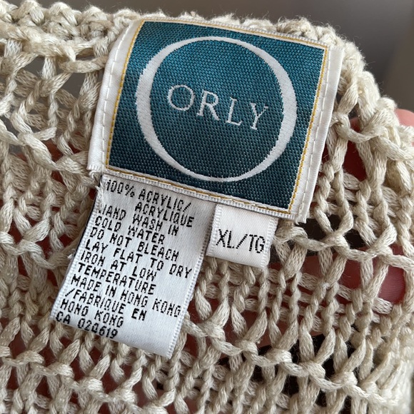 Orly Loose Knit Long Sleeve Sweater Large - Picture 9 of 9
